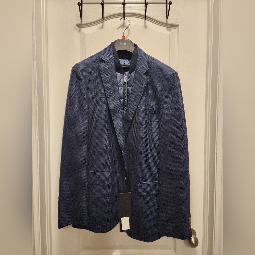 BOSS Men's Navy Blazer